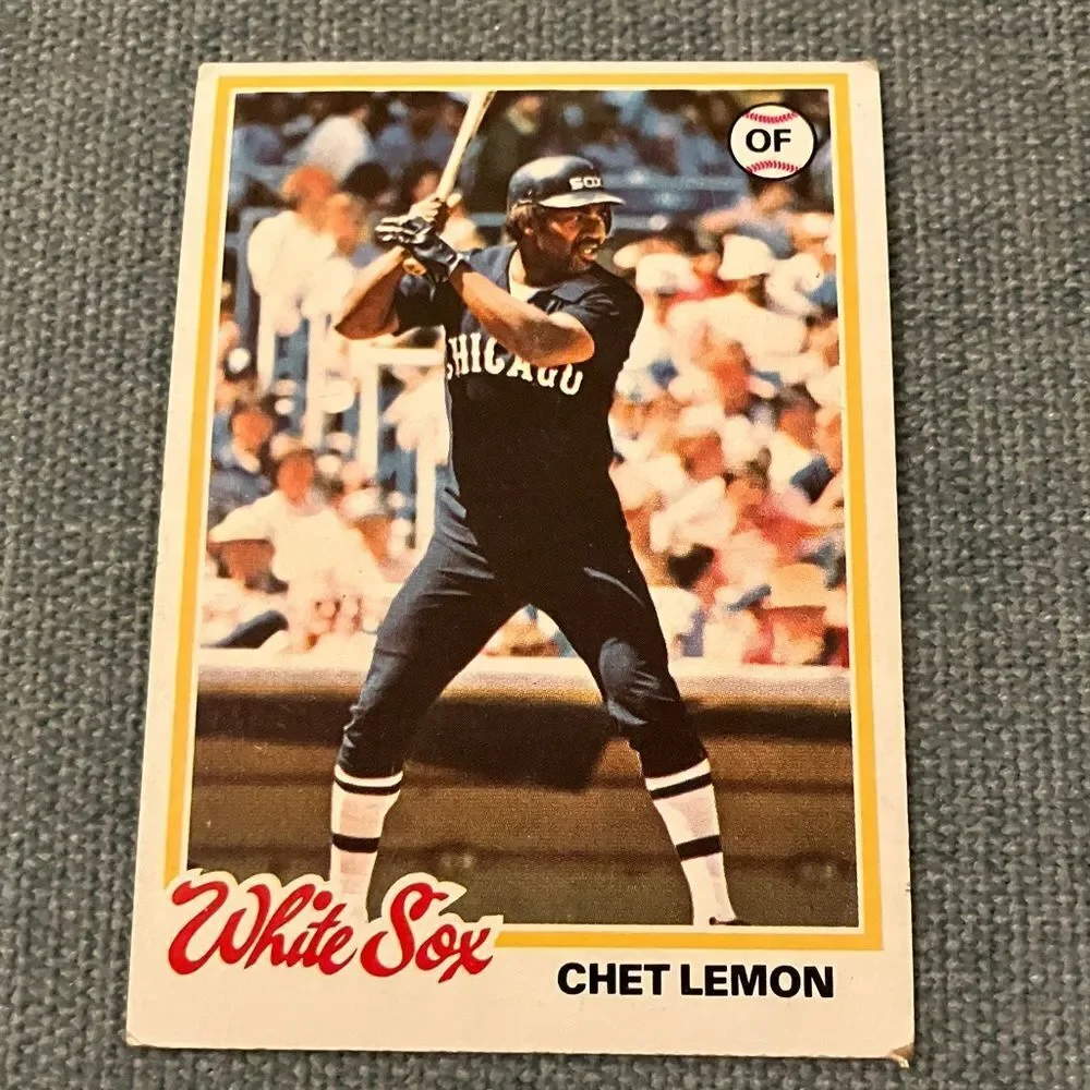 1978 Topps Chicago White Sox Baseball Card Trading Card